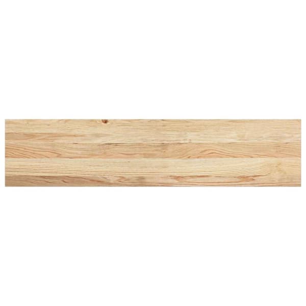 vidaXL Trappstegsmattor 8 pcs obehandlad 110x30x2 cm massiv ek