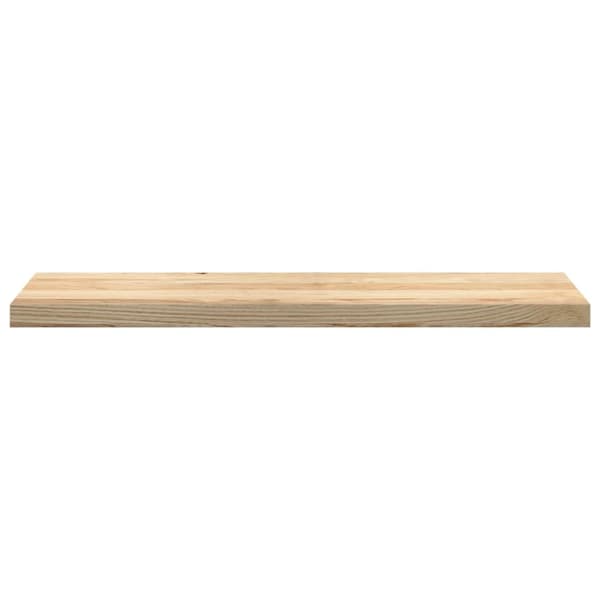 vidaXL Trappetrinn 16 stk ubehandlet 100x25x2 cm heltre eik
