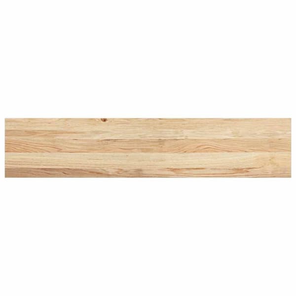 vidaXL trappemåtter 16 stk ubehandlet 120x25x2 cm massivt egetræ