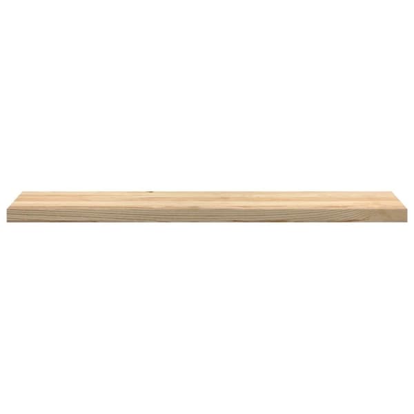 vidaXL trappemåtter 16 stk ubehandlet 120x25x2 cm massivt egetræ