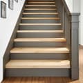 Miniatyrbilde 2 av 11: vidaXL Trappetrinn 12 stk ubehandlet 100x30x2 cm heltre eik