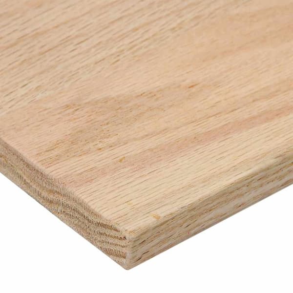 vidaXL Trappetrinn 8 stk ubehandlet 100x30x2 cm heltre eik