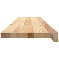 Miniatyrbilde 7 av 11: vidaXL Trappetrinn 4 stk ubehandlet 100x25x2 cm heltre eik