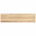 Miniatyrbilde 1 av 11: vidaXL Trappetrinn 4 stk ubehandlet 100x25x2 cm heltre eik