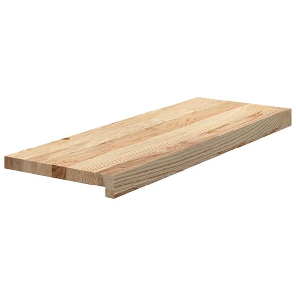 vidaXL trappemåtter 16 stk ubehandlet 70x25x2 cm massivt egetræ