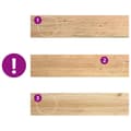 Pikkukuva 8 / 11: vidaXL Askelmat 4 kpl käsittelemätön 110x25x2 cm täysi tammi