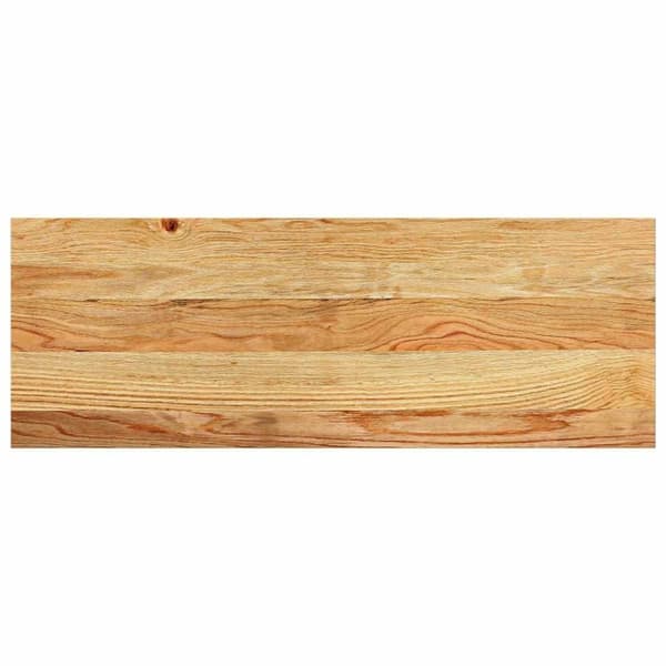 vidaXL Trappetrinn 16 stk lysebrun 70x25x2 cm heltre eik