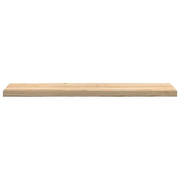 vidaXL Trappetrinn 12 stk ubehandlet 120x25x2 cm heltre eik