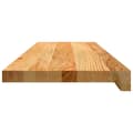 Miniatyrbilde 6 av 11: vidaXL Trappetrinn 12 stk lysebrun 80x25x2 cm heltre eik