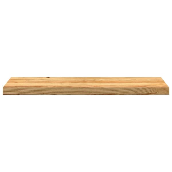 vidaXL Trappetrinn 16 stk lysebrun 90x25x2 cm heltre eik