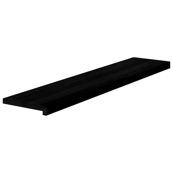 vidaXL trappemåtter 20 stk. mørkebrun 120x25x2 cm massivt egetræ