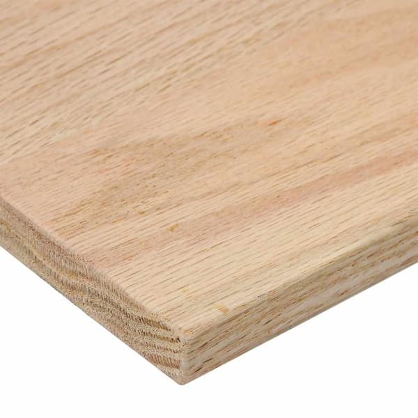 vidaXL trappemåtter 4 stk ubehandlet 100x30x2 cm massivt egetræ