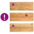 Miniatyrbilde 8 av 11: vidaXL Trappetrinn 12 stk lysebrun 70x25x2 cm heltre eik