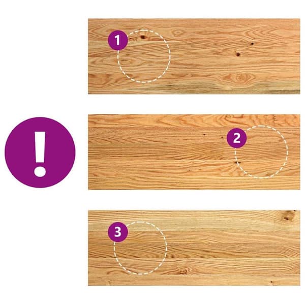 vidaXL Trappstegsmattor 4 pcs ljusbrun 70x25x2 cm massiv ek