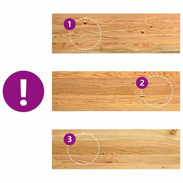 vidaXL Trappstegsmattor 4 pcs ljusbrun 80x25x2 cm massiv ek