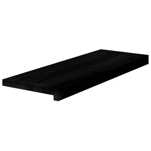 vidaXL trappemåtter 8 stk. mørkebrun 70x30x2 cm massivt egetræ