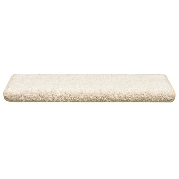 vidaXL trappemåtter 30 stk. 65x21x4 cm hvid