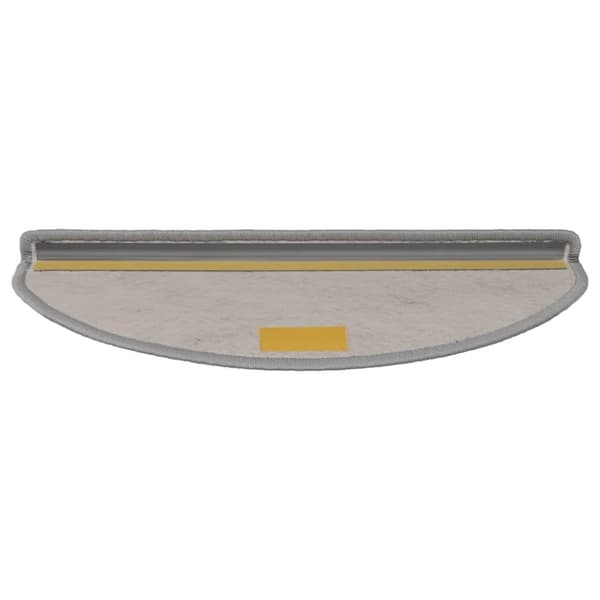 vidaXL selvklæbende trappemåtter 30 stk. 65x21x4 cm sisal-look sølv