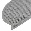 Miniatyrbillede 7 af 8: vidaXL selvklæbende trappemåtter 30 stk. 65x21x4 cm sisal-look sølv