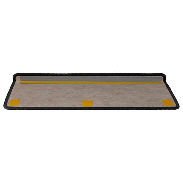 vidaXL Selvklebende trappematter sisal 30 stk 65x21x4 cm antrasitt
