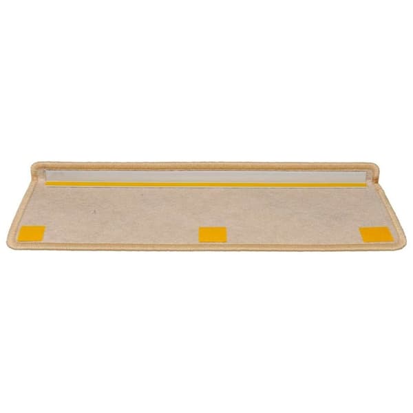 vidaXL selvklæbende trappemåtter 30stk. 65x21x4cm sisal-look lys beige