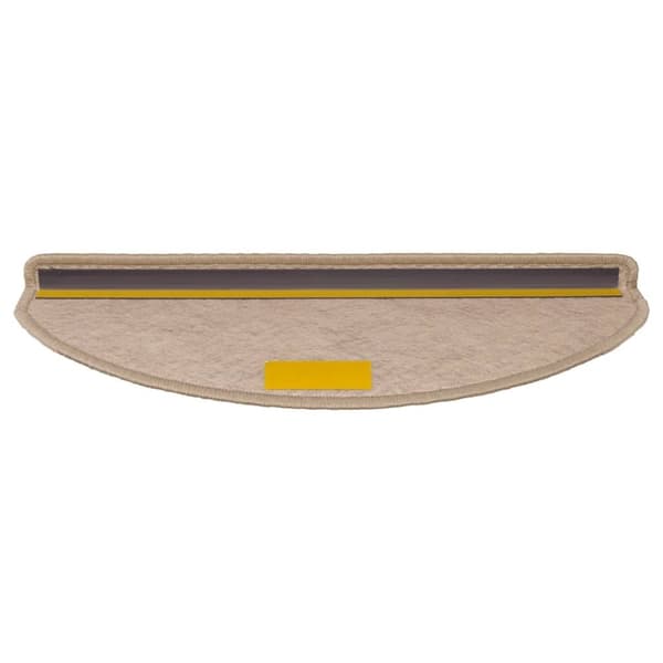 vidaXL selvklæbende trappemåtter 30stk. 65x21x4cm sisal-look sandfarve