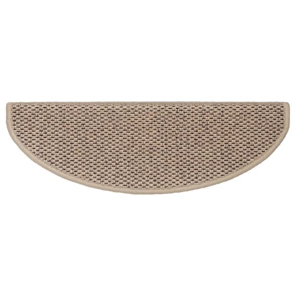 vidaXL selvklæbende trappemåtter 30stk. 65x21x4cm sisal-look sandfarve