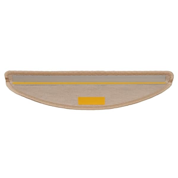 vidaXL Selvklebende trappematter sisal 30 stk 56x17x3 cm lysebeige