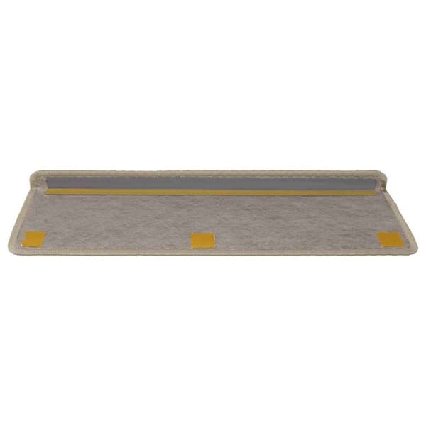 vidaXL Selvklebende trappematter sisal 30 stk 65x21x4 cm mørk beige