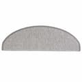 Miniatyrbillede 5 af 8: vidaXL selvklæbende trappemåtter 30 stk. 65x21x4 cm sisal-look platina