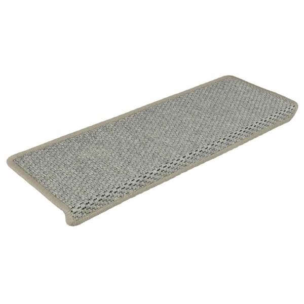 vidaXL Porrasmatot Itsekiinnittyvä Sisal-Look 30 kpl 65x21x4 cm Vihreä