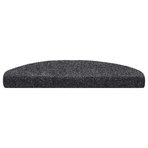 vidaXL selvklæbende trappemåtter 30 stk. 65x21x4 cm mørkegrå