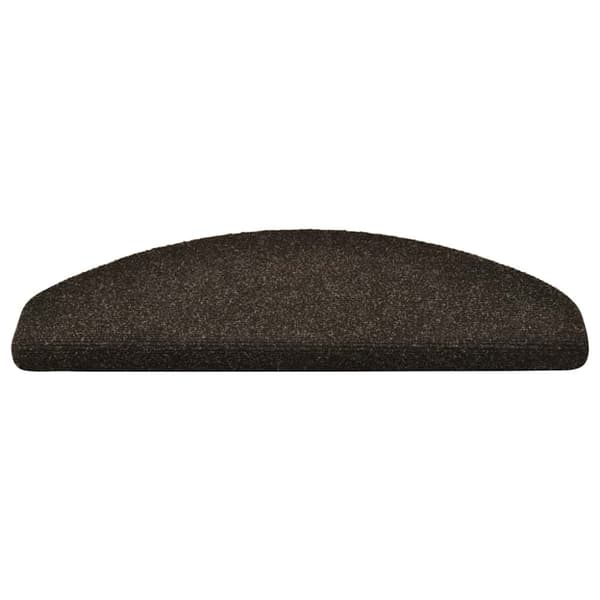 vidaXL selvklæbende trappemåtter 30 stk. 65x21x4 cm mørkebrun