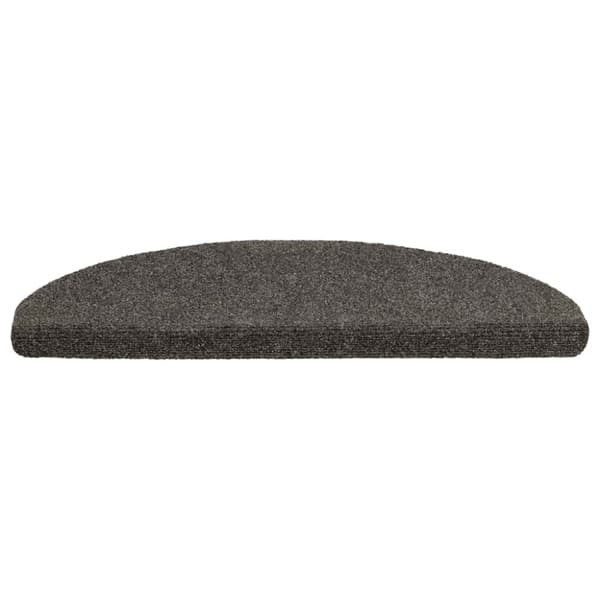 vidaXL Selvklebende trappematter 20 stk antrasitt 65x21x4 cm