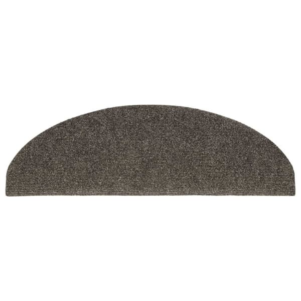 vidaXL Selvklebende trappematter 20 stk antrasitt 65x21x4 cm