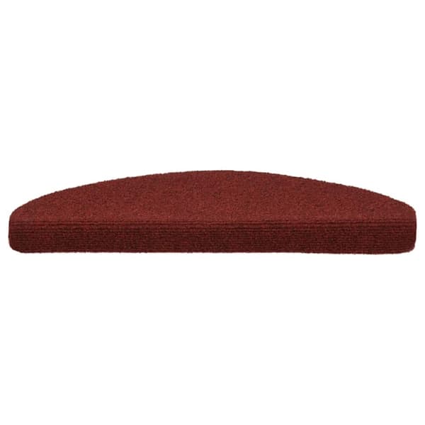 vidaXL selvklæbende trappemåtter 20 stk. 65x21x4 cm rød