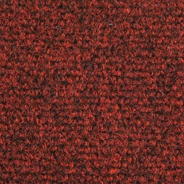 vidaXL selvklæbende trappemåtter 20 stk. 65x21x4 cm rød