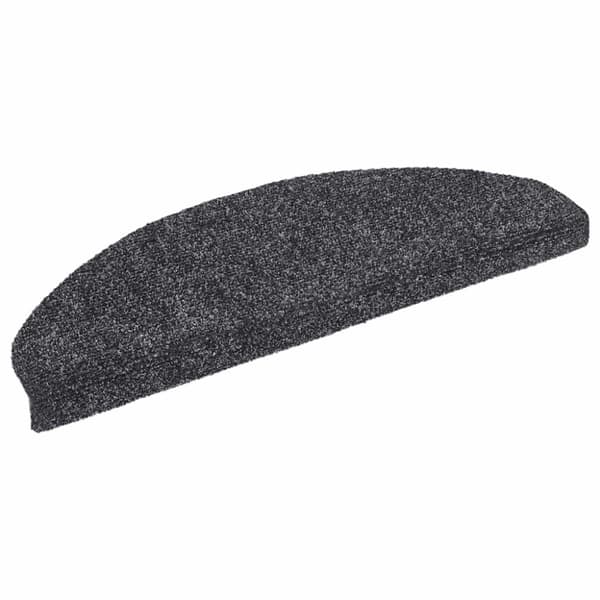 vidaXL selvklæbende trappemåtter 20 stk. 65x21x4 cm mørkegrå