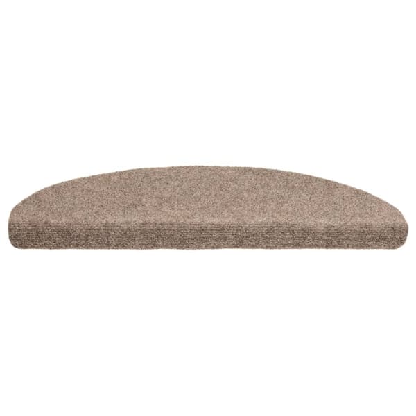 vidaXL Selvklebende trappematter 20 stk kremhvit 65x21x4 cm