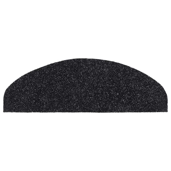 vidaXL Selvklebende trappematter 20 stk svart 65x21x4 cm