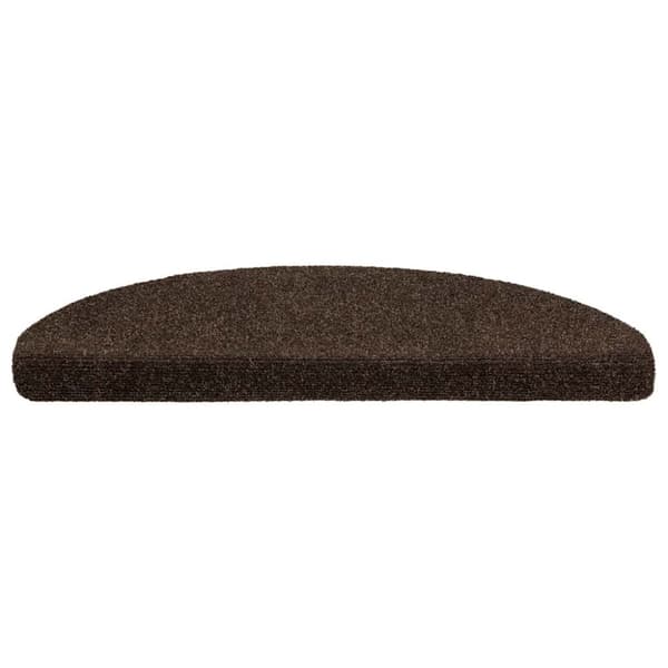 vidaXL Selvklebende trappematter 20 stk 65x21x4 cm brun