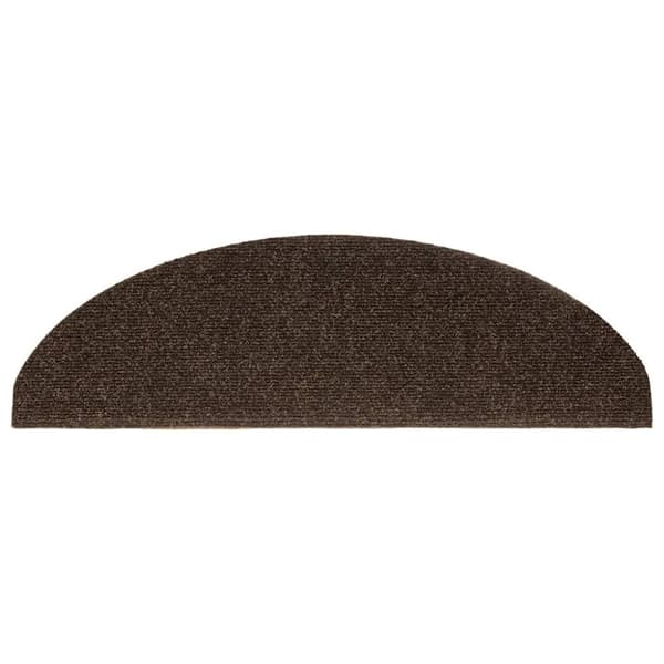 vidaXL Selvklebende trappematter 20 stk 65x21x4 cm brun
