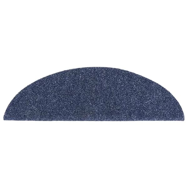 vidaXL Selvklebende trappematter 30 stk blå 56x17x3 cm