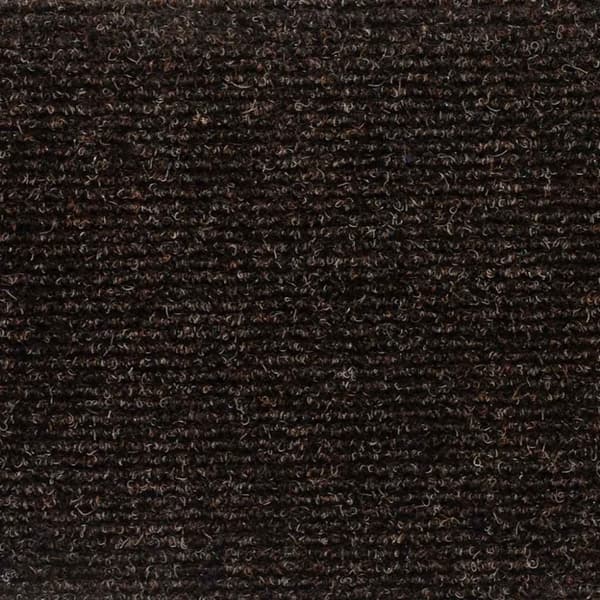 vidaXL selvklæbende trappemåtter 20 stk. 56x17x3 cm brun