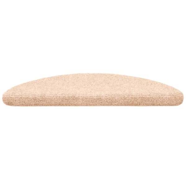 vidaXL Itsekiinnittyvät porrasmatot 20 kpl kerma 56x17x3 cm