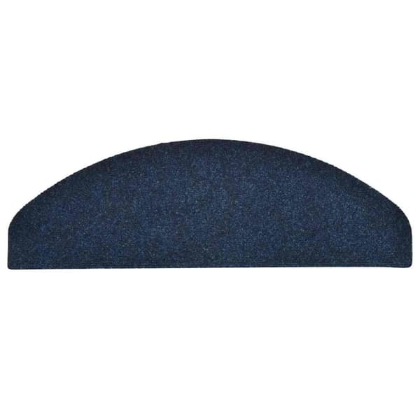 vidaXL selvklæbende trappemåtter 30 stk. 65x21x4 cm marineblå