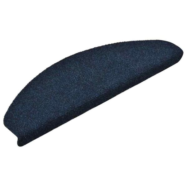 vidaXL selvklæbende trappemåtter 30 stk. 65x21x4 cm marineblå