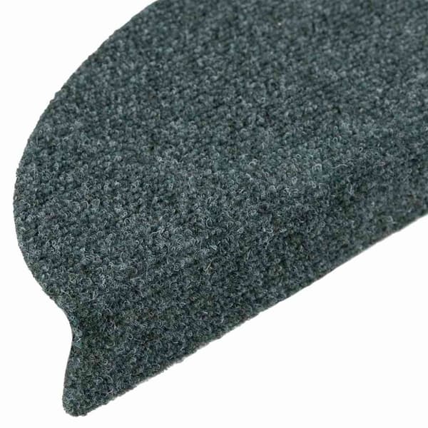vidaXL selvklæbende trappemåtter 20 stk. 56x17x3 cm grøn