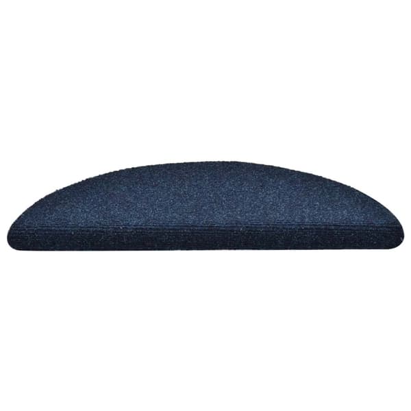 vidaXL selvklæbende trappemåtter 30 stk. 56x17x3 cm marineblå