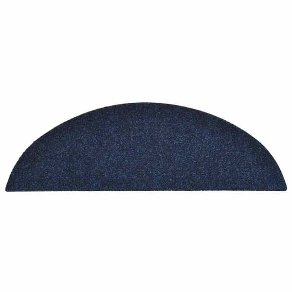 vidaXL selvklæbende trappemåtter 30 stk. 56x17x3 cm marineblå